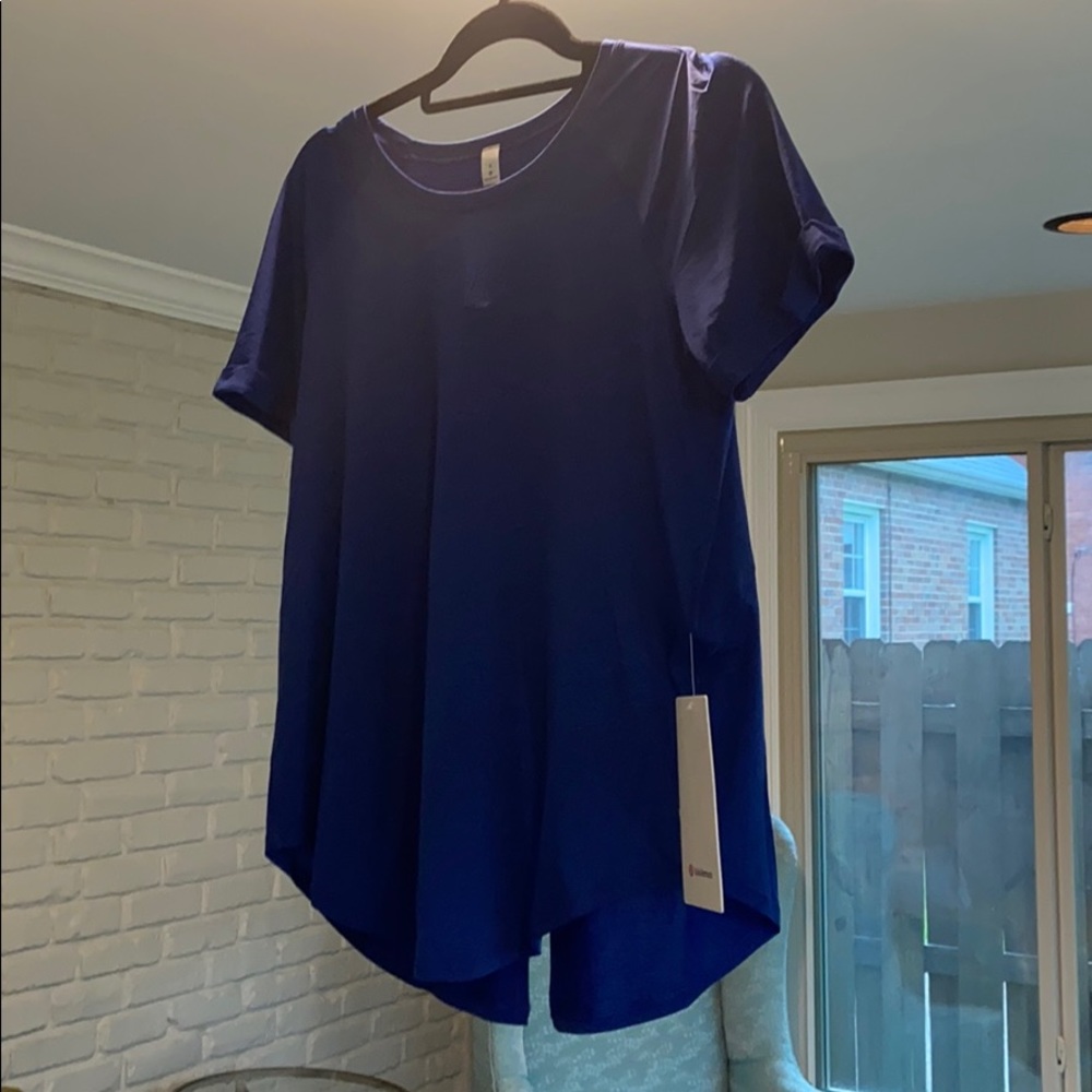 Lululemon Open Up Tie Back tee